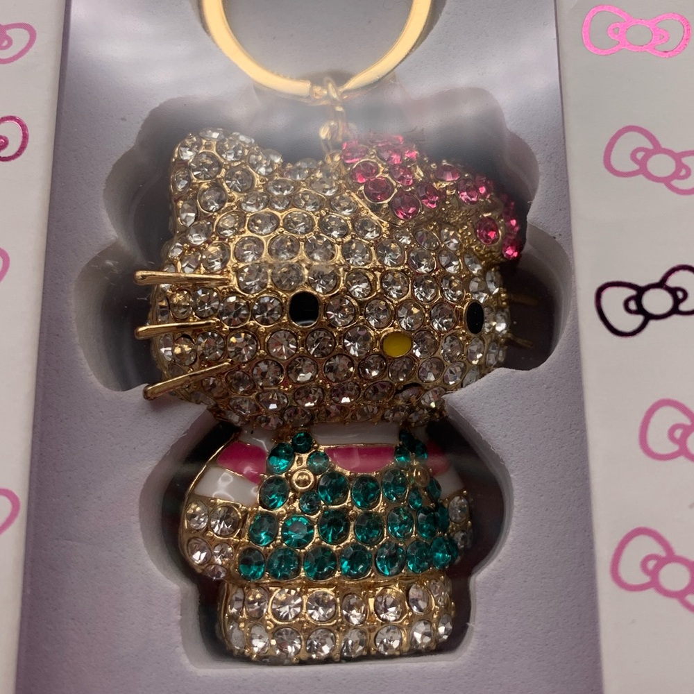 Hello Kitty keychain.